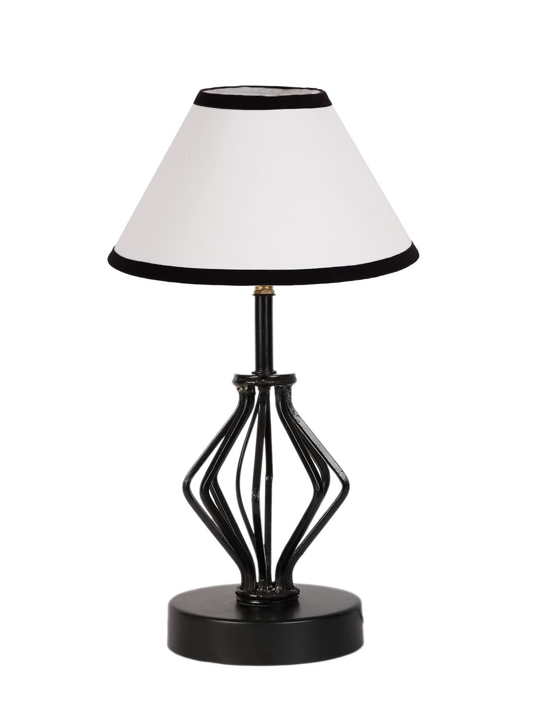 Multicolor Cotton Table lamp with Iron Base(160)