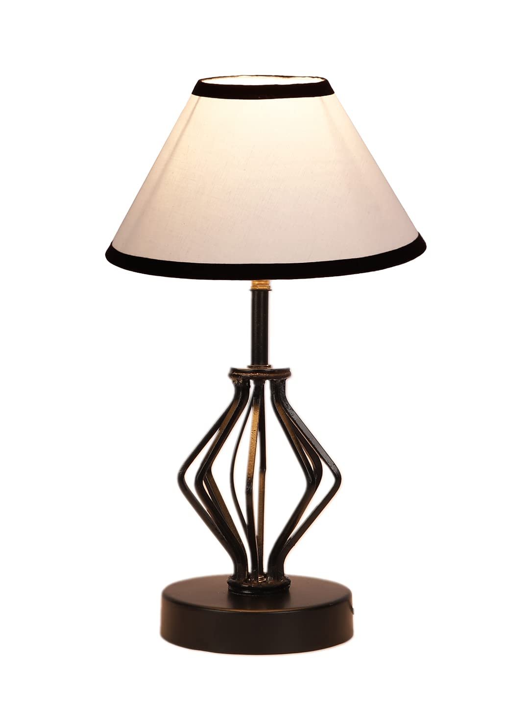 Multicolor Cotton Table lamp with Iron Base(160)