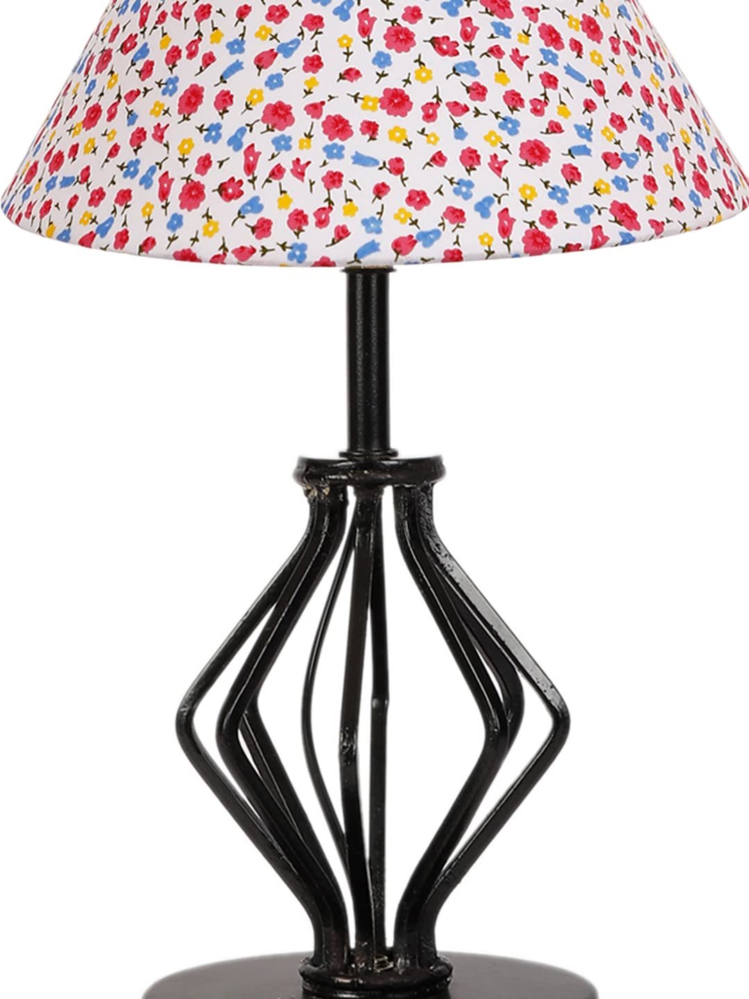 Multicolor Cotton Table lamp with Iron Base(168)