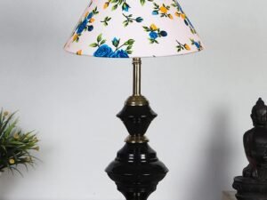 Multicolor Cotton Table lamp with Iron Base(217)