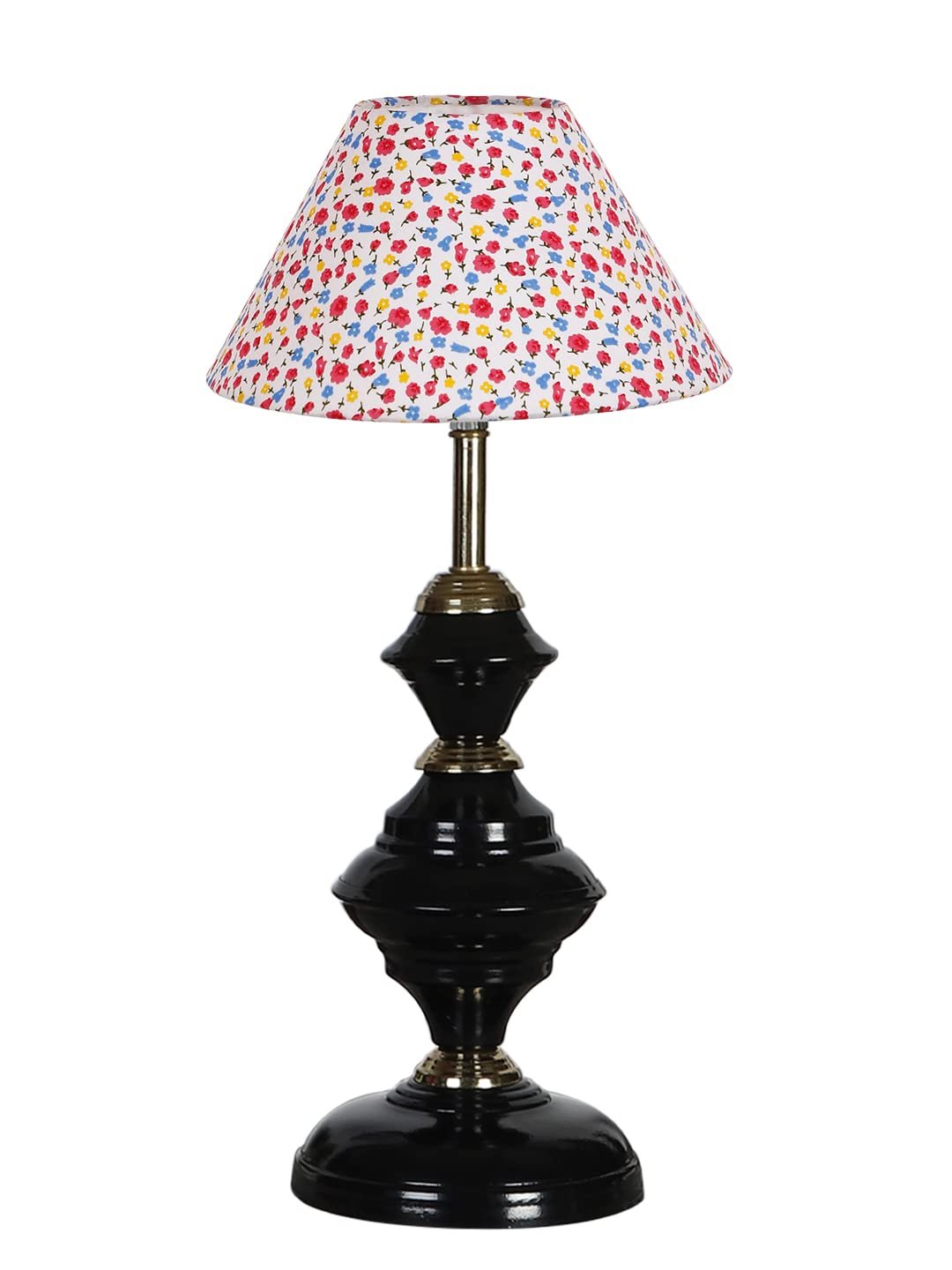 Multicolor Cotton Table lamp with Iron Base(219)