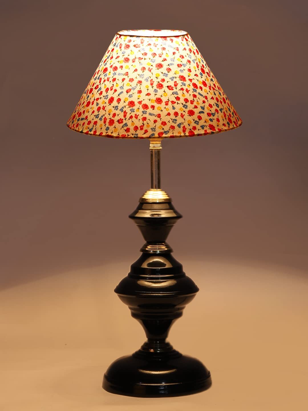 Multicolor Cotton Table lamp with Iron Base(219)