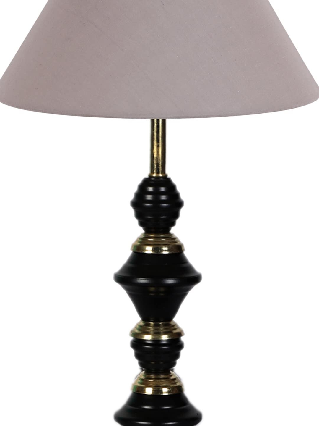Grey Cotton Table lamp with Iron Base(227)
