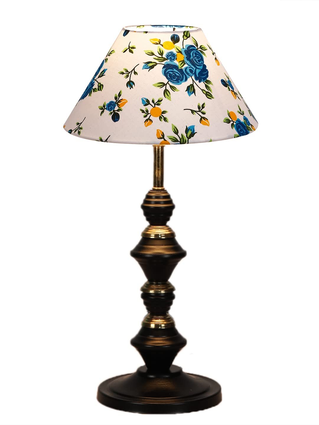 Multicolor Cotton Table lamp with Iron Base(234)
