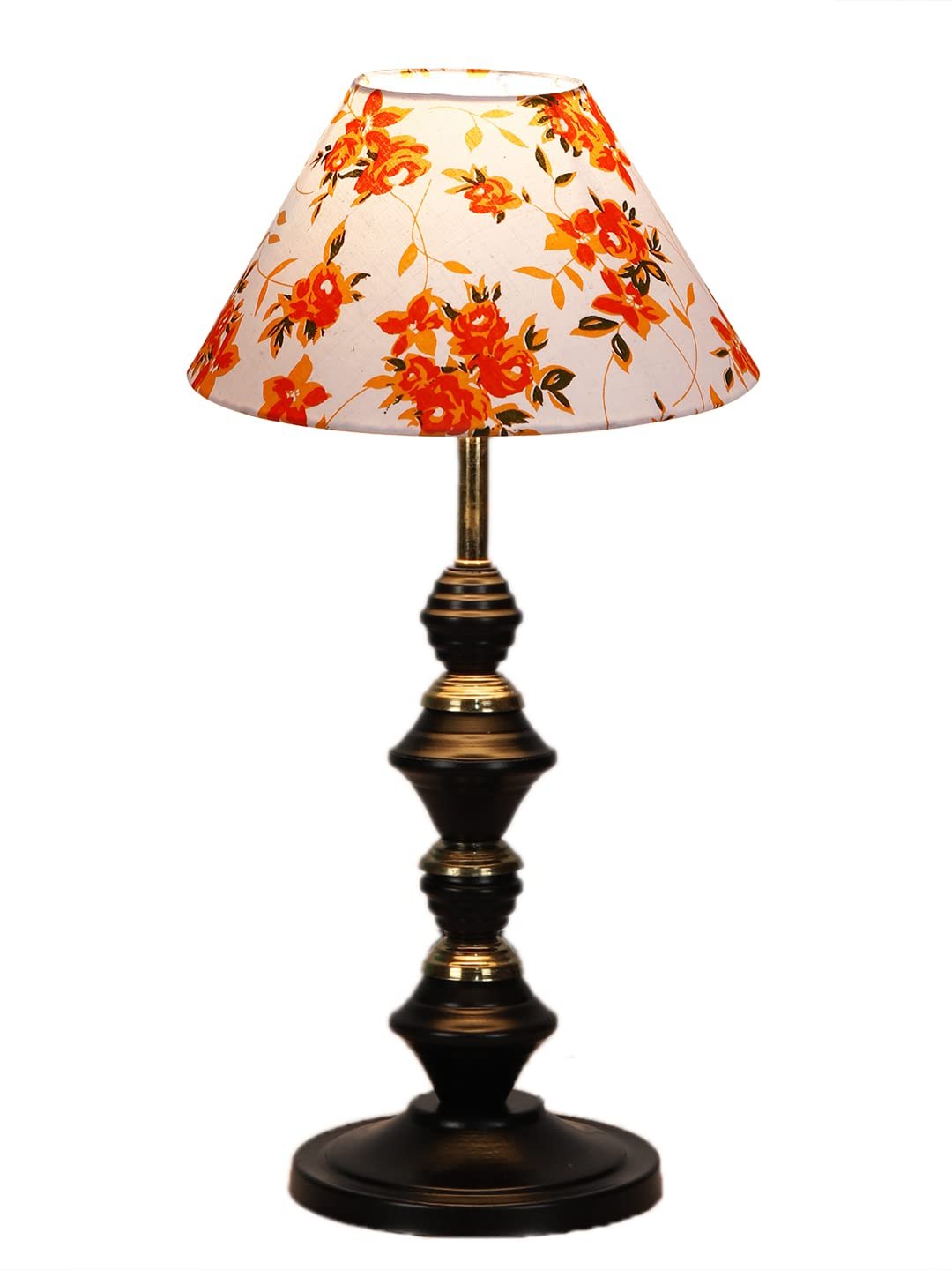 Multicolor Cotton Table lamp with Iron Base(235)