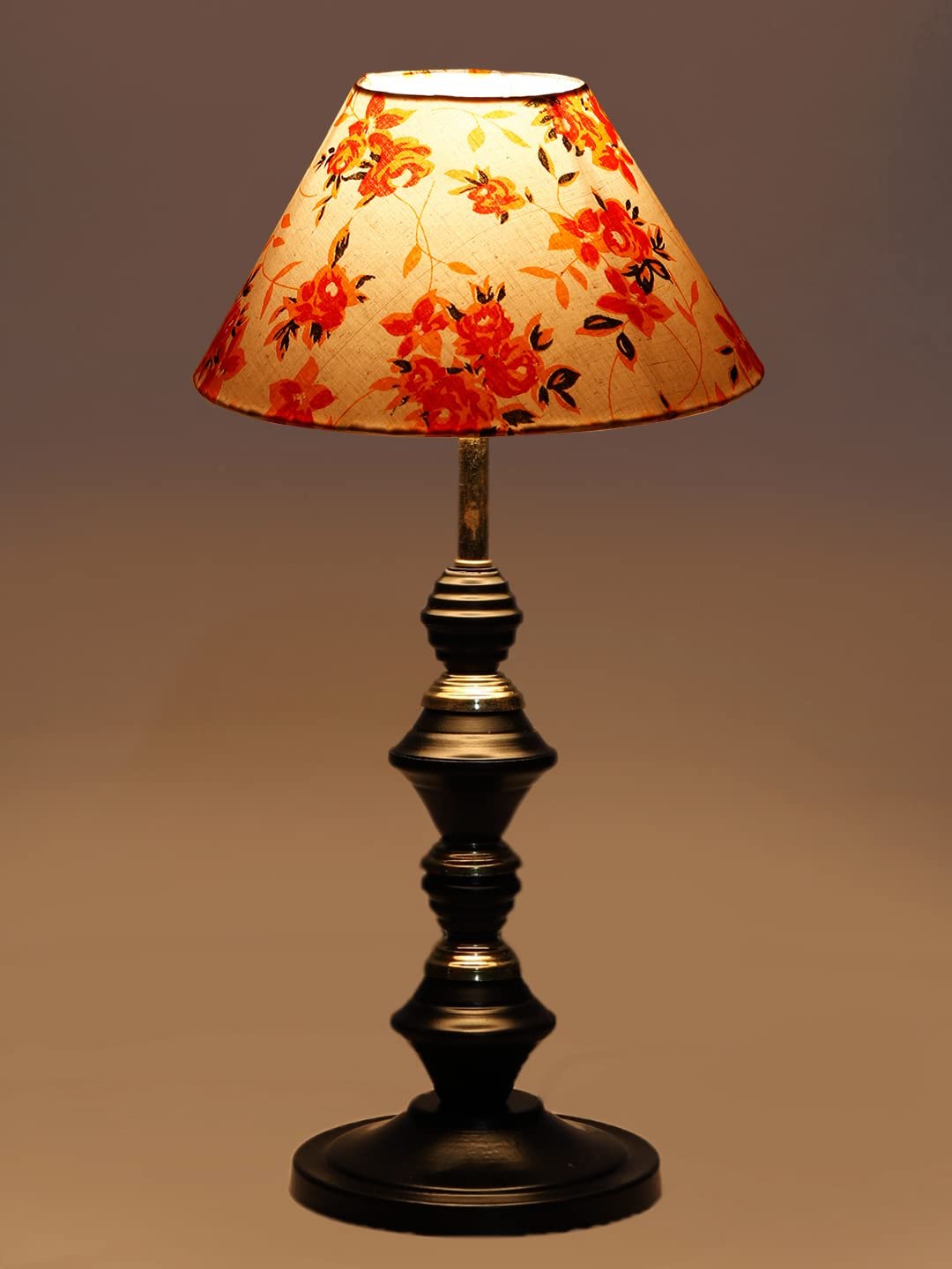 Multicolor Cotton Table lamp with Iron Base(235)
