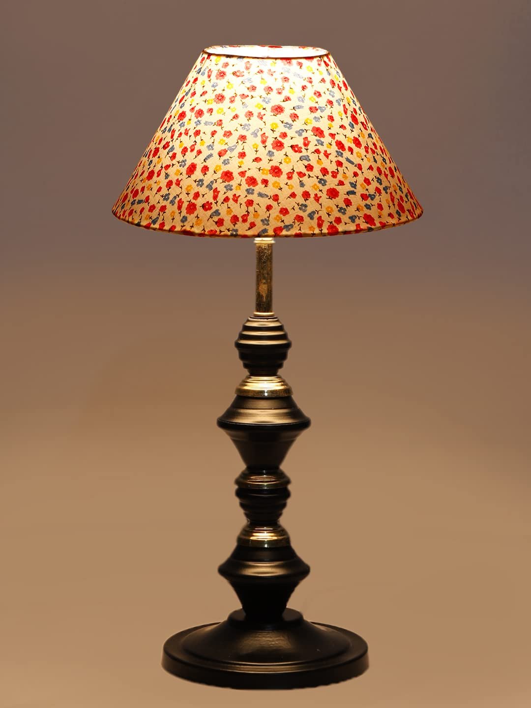 Multicolor Cotton Table lamp with Iron Base(236)