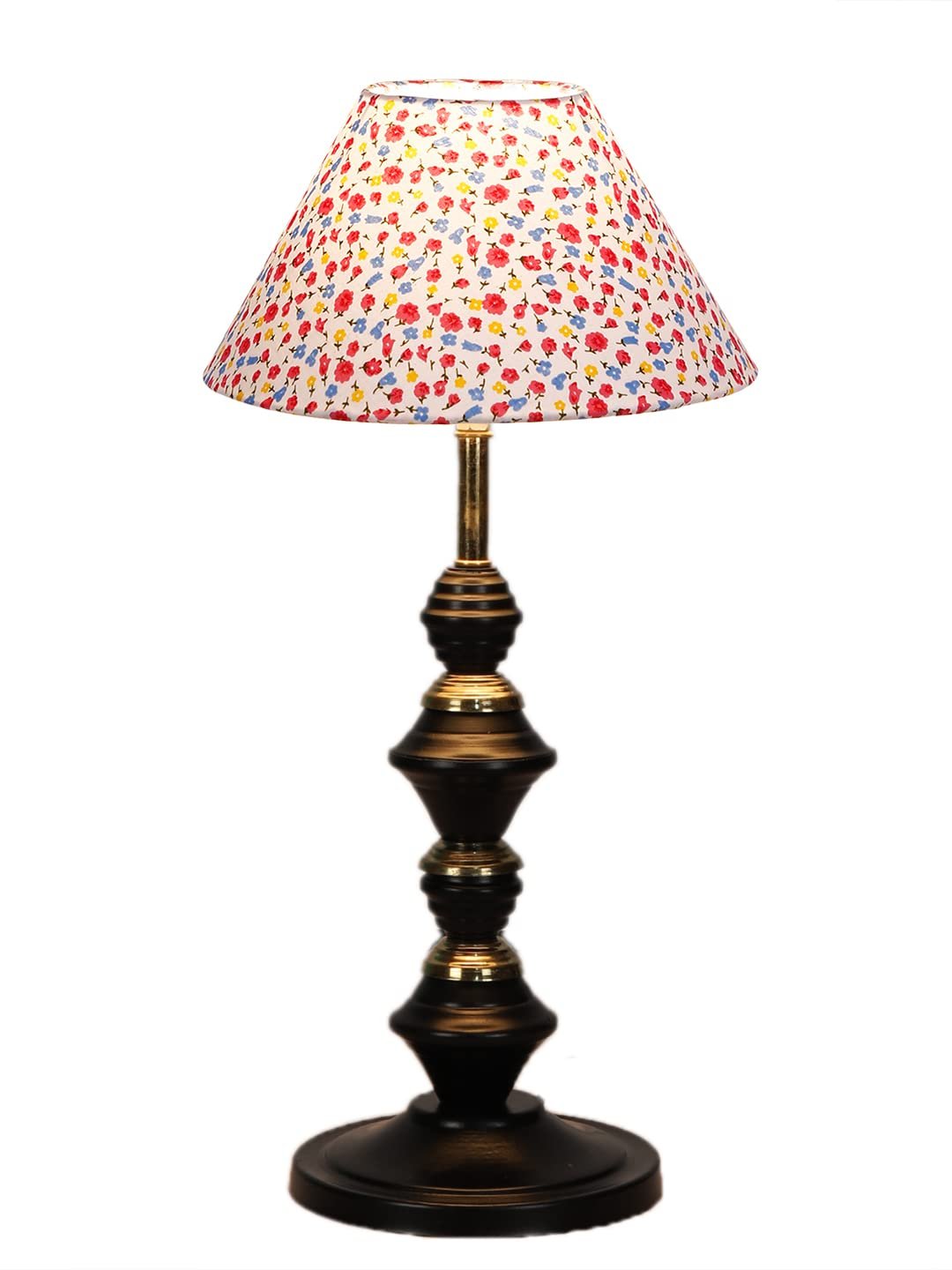 Multicolor Cotton Table lamp with Iron Base(236)
