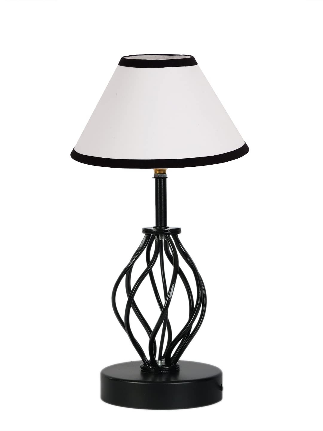Multicolor Cotton Table lamp with Iron Base(24)