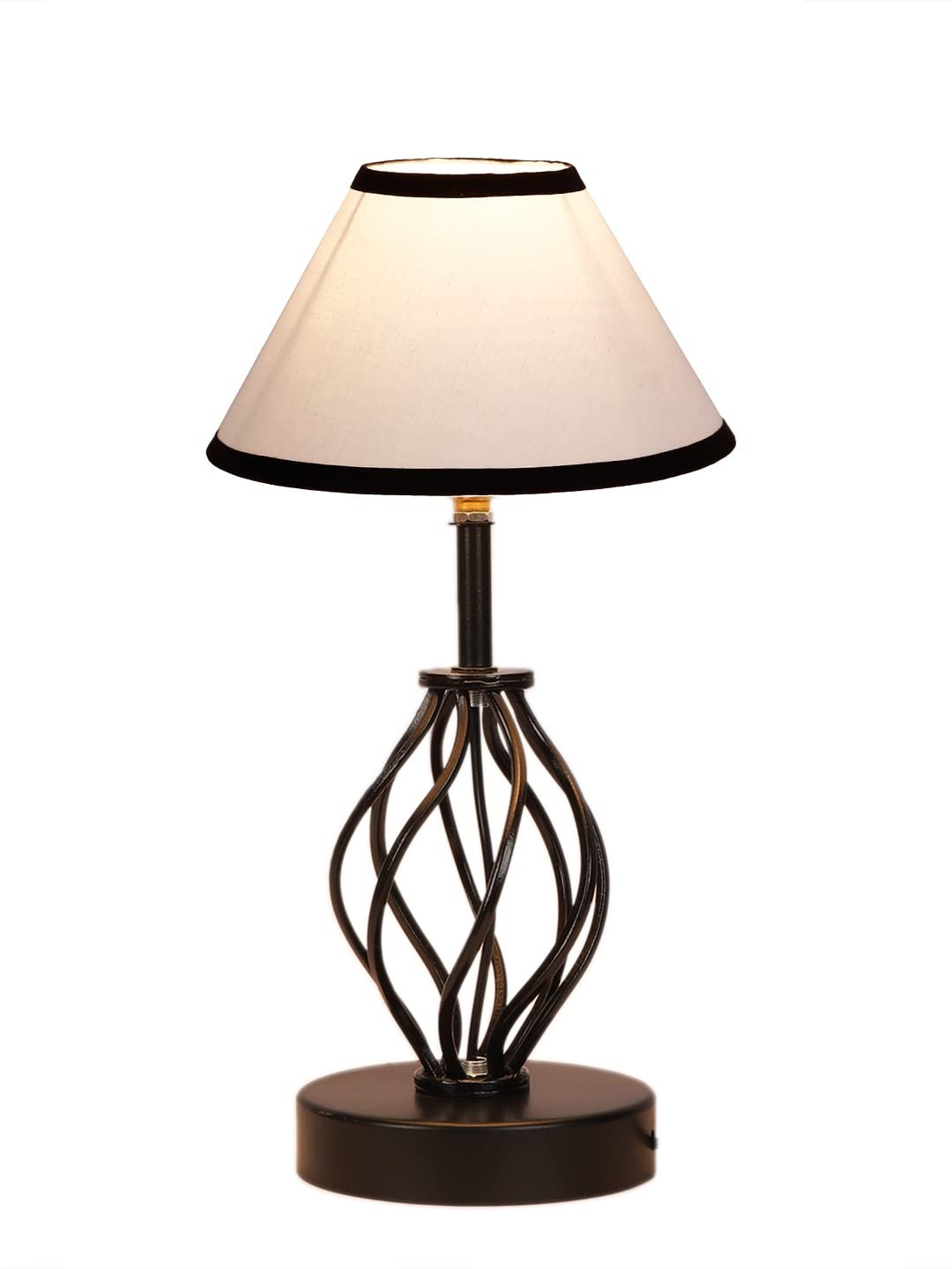 Multicolor Cotton Table lamp with Iron Base(24)