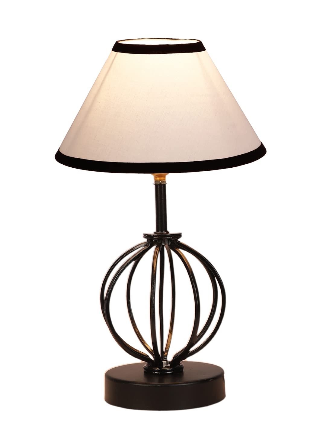 Multicolor Cotton Table lamp with Iron Base(41)