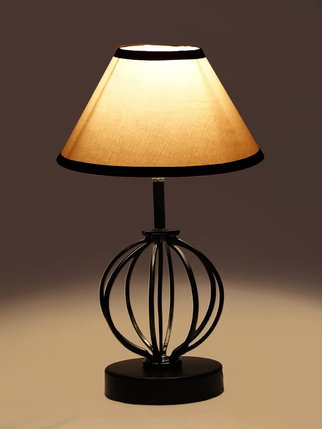 Multicolor Cotton Table lamp with Iron Base(41)