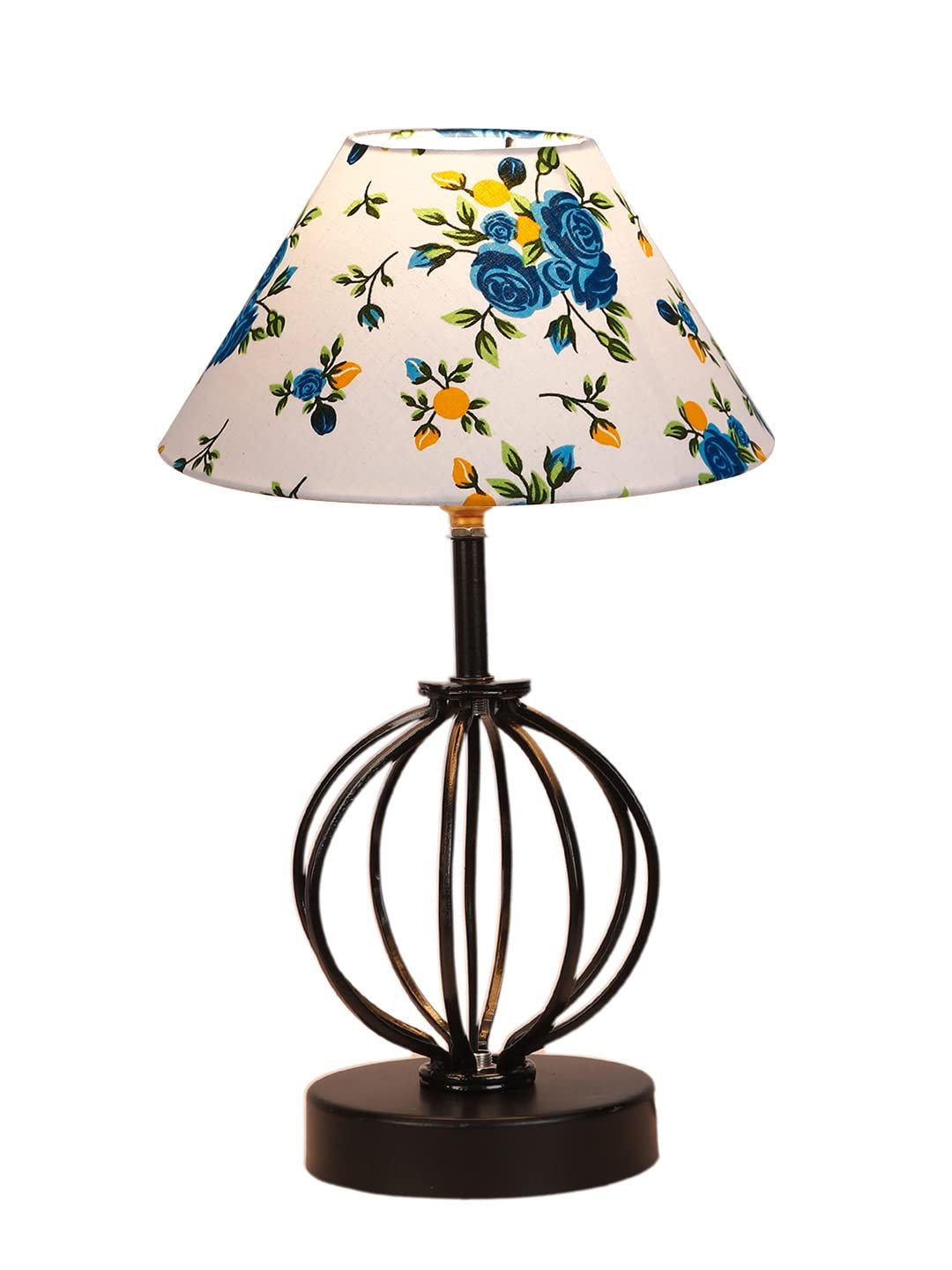 Multicolor Cotton Table lamp with Iron Base(47)