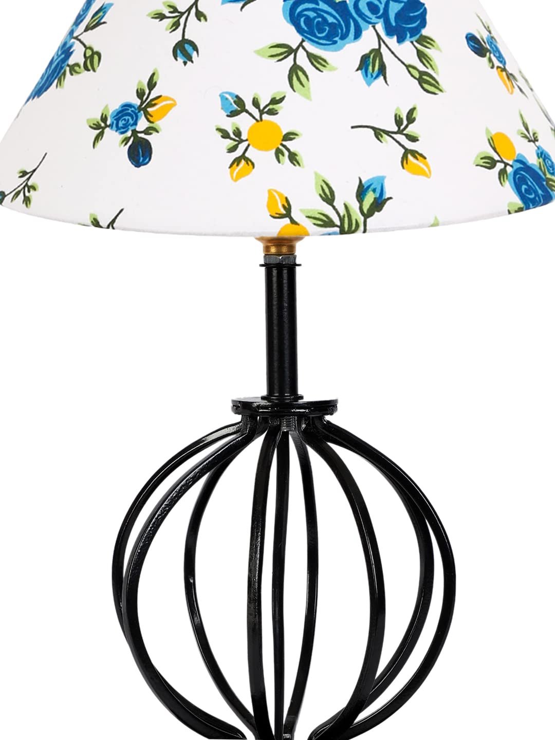 Multicolor Cotton Table lamp with Iron Base(47)