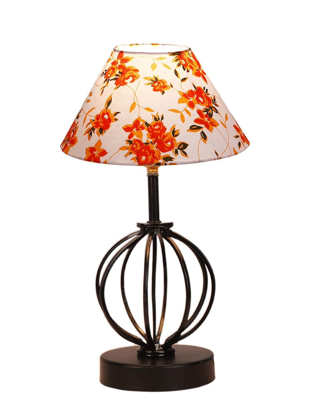 Multicolor Cotton Table lamp with Iron Base(48)
