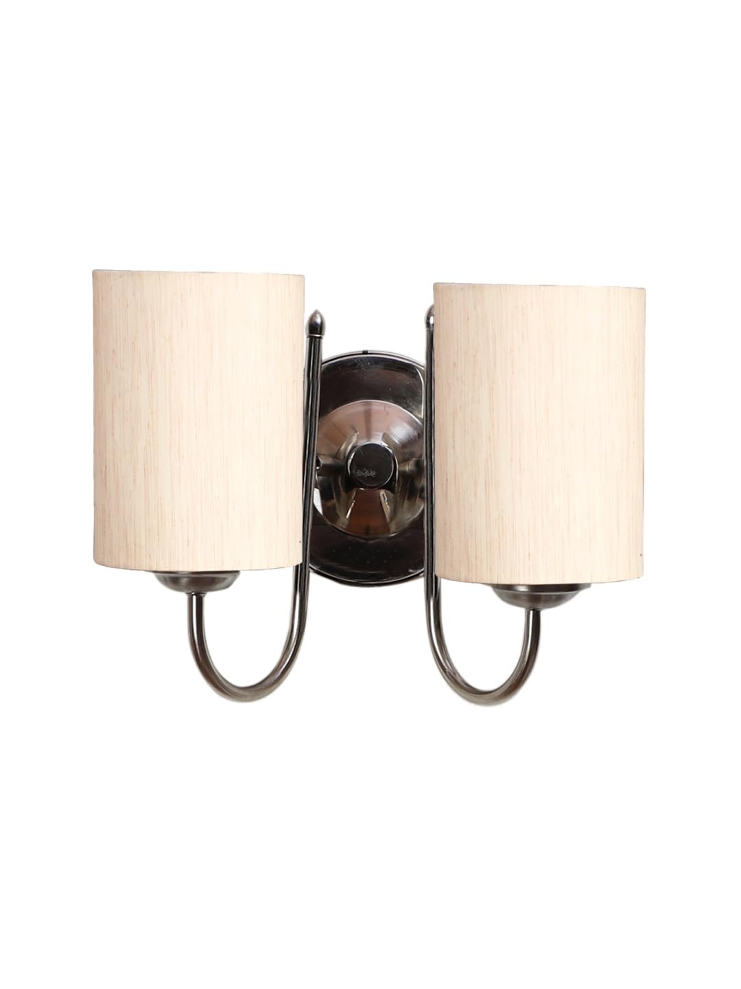Off-White Cotton Table lamp with Iron Base(86)