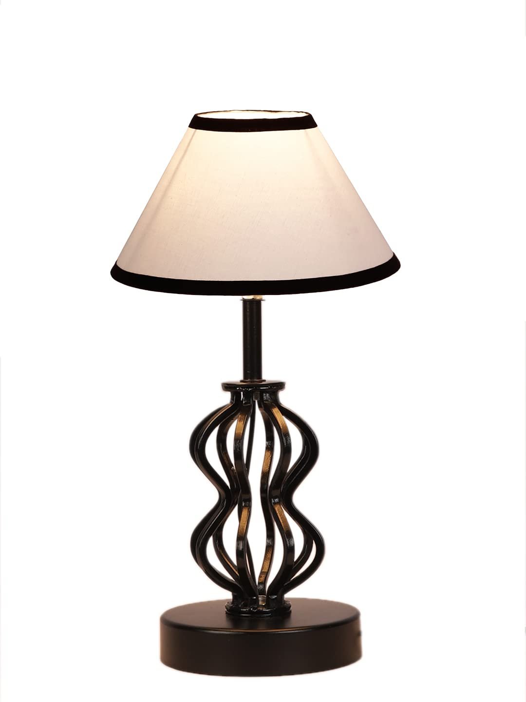 Multicolor Cotton Table lamp with Iron Base(92)