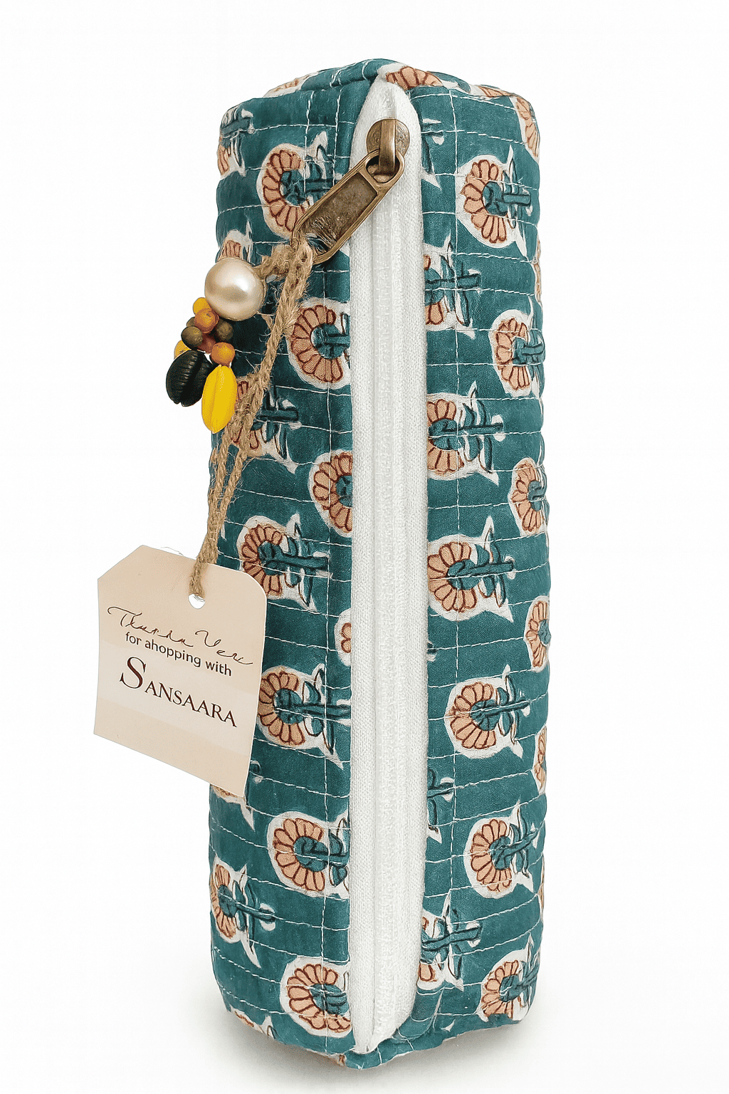 Hand Printed Pencil Pouch