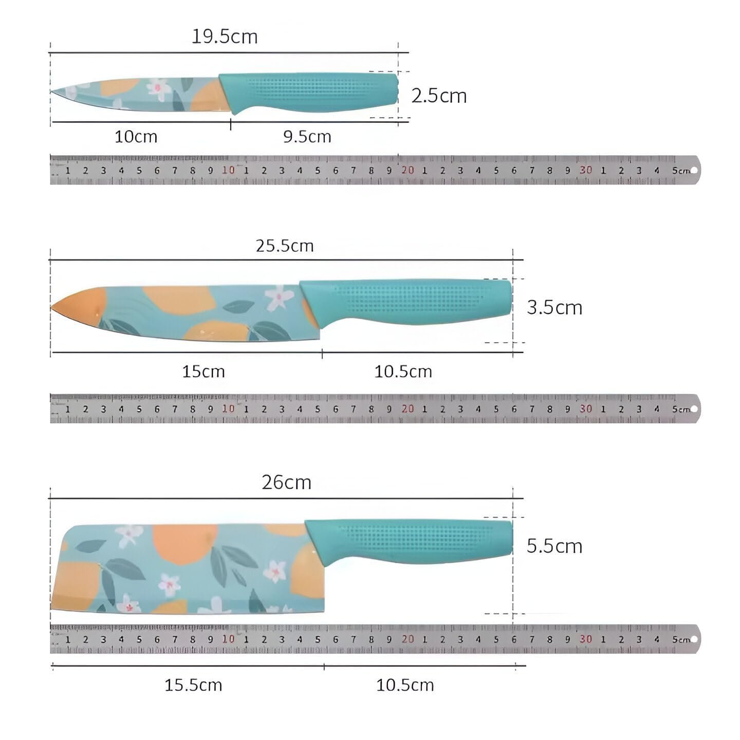 Professional Knife(SET OF 3 Pcs)