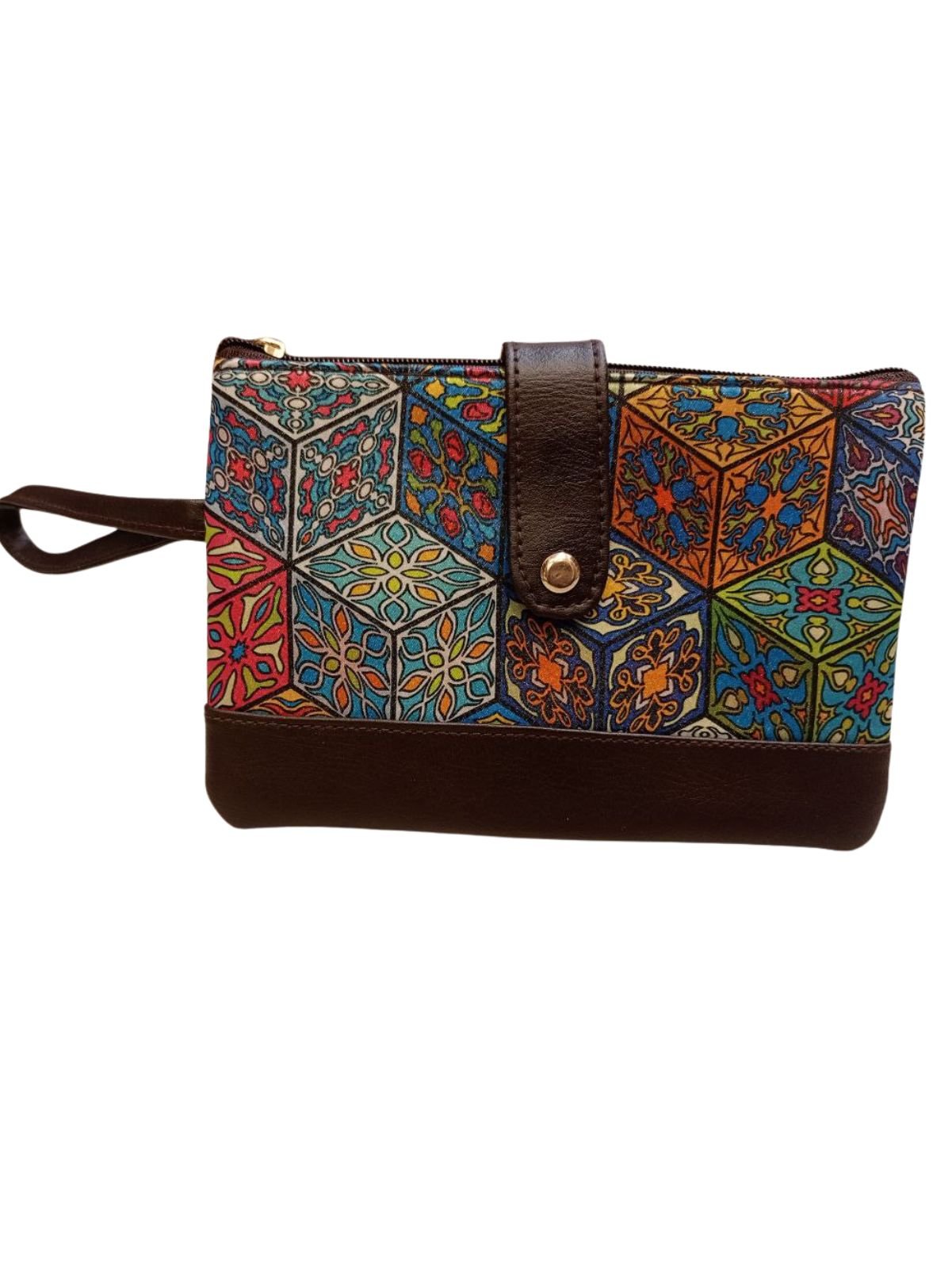 Hand Printed Utility Pouch