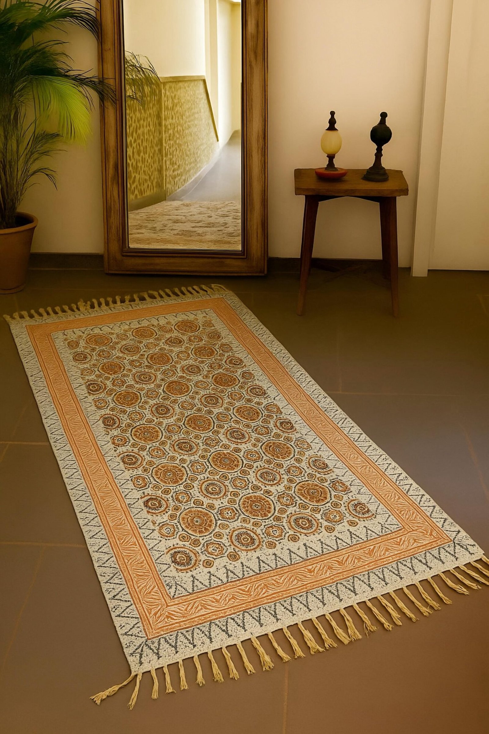 Hand Printed Rug