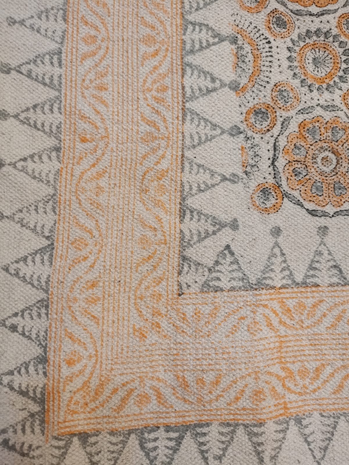 Hand Printed Rug