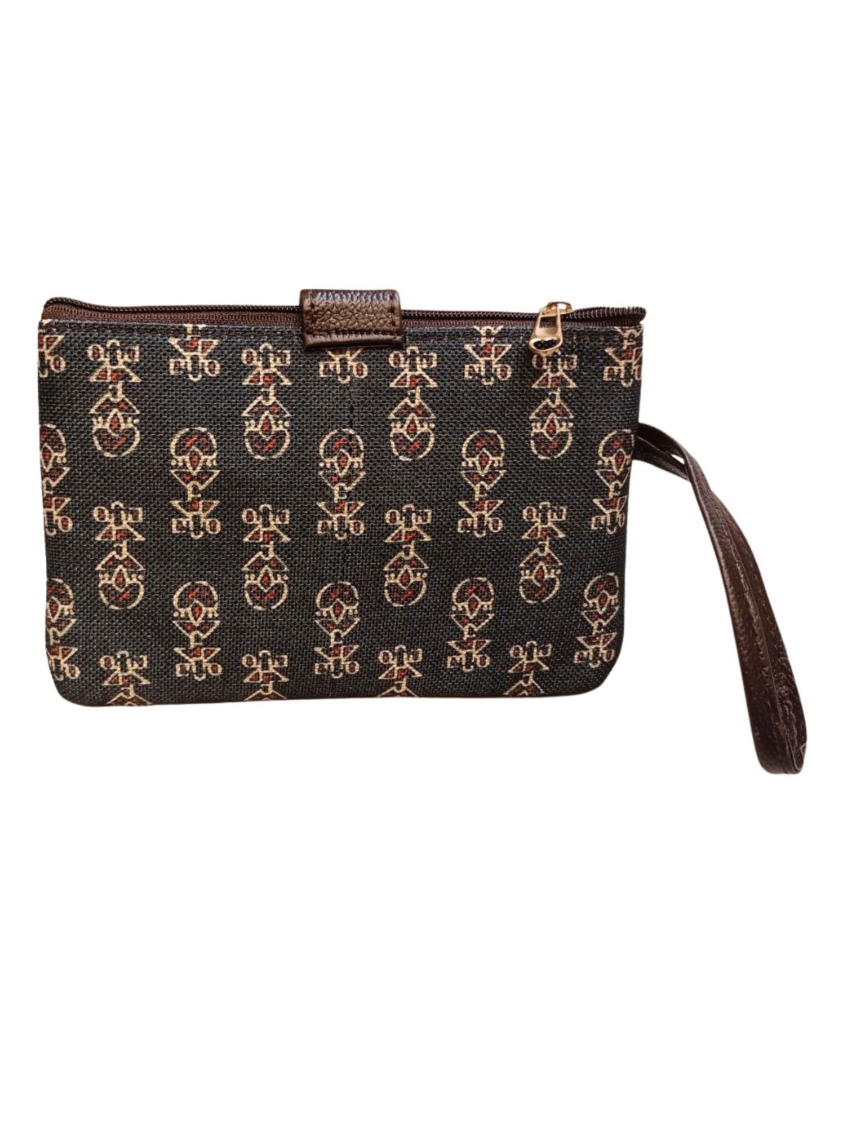 Hand Printed Utility Pouch