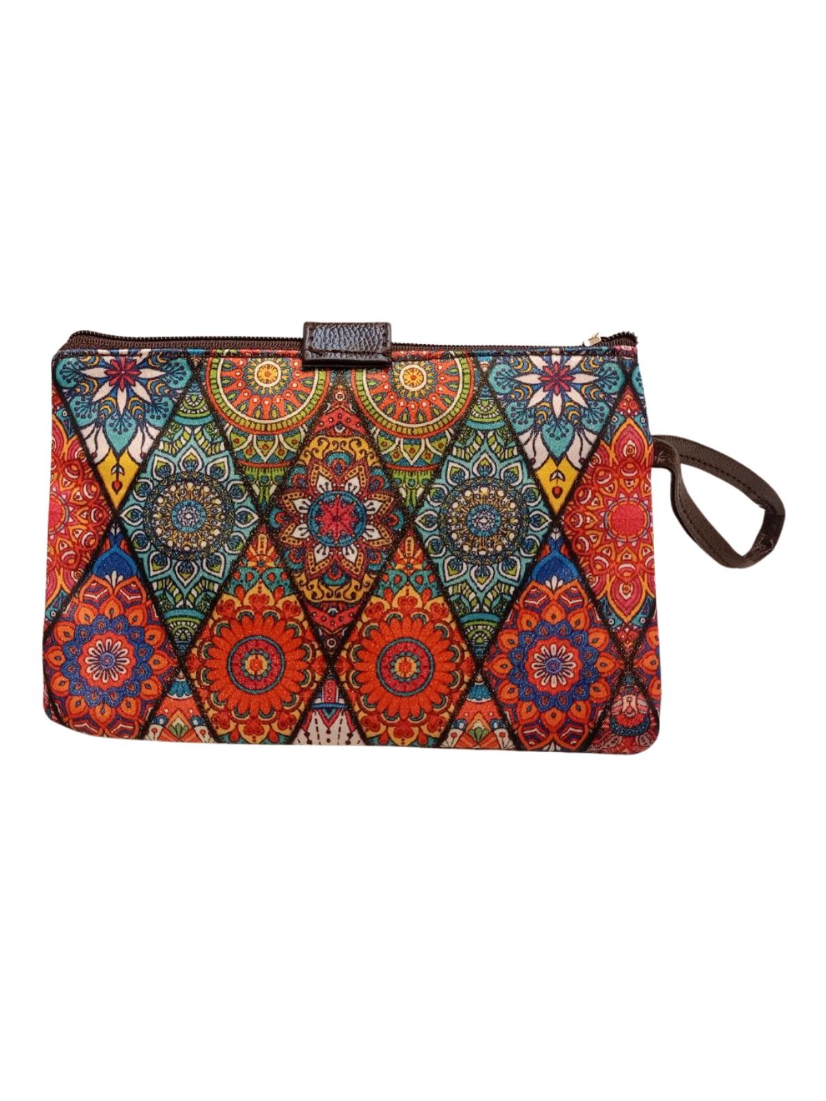 Hand Printed Utility Pouch