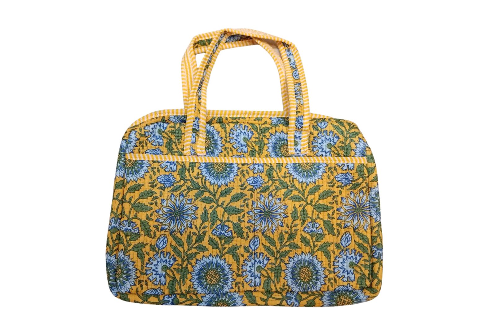 Sunflower Hand Printed Laptop Bag