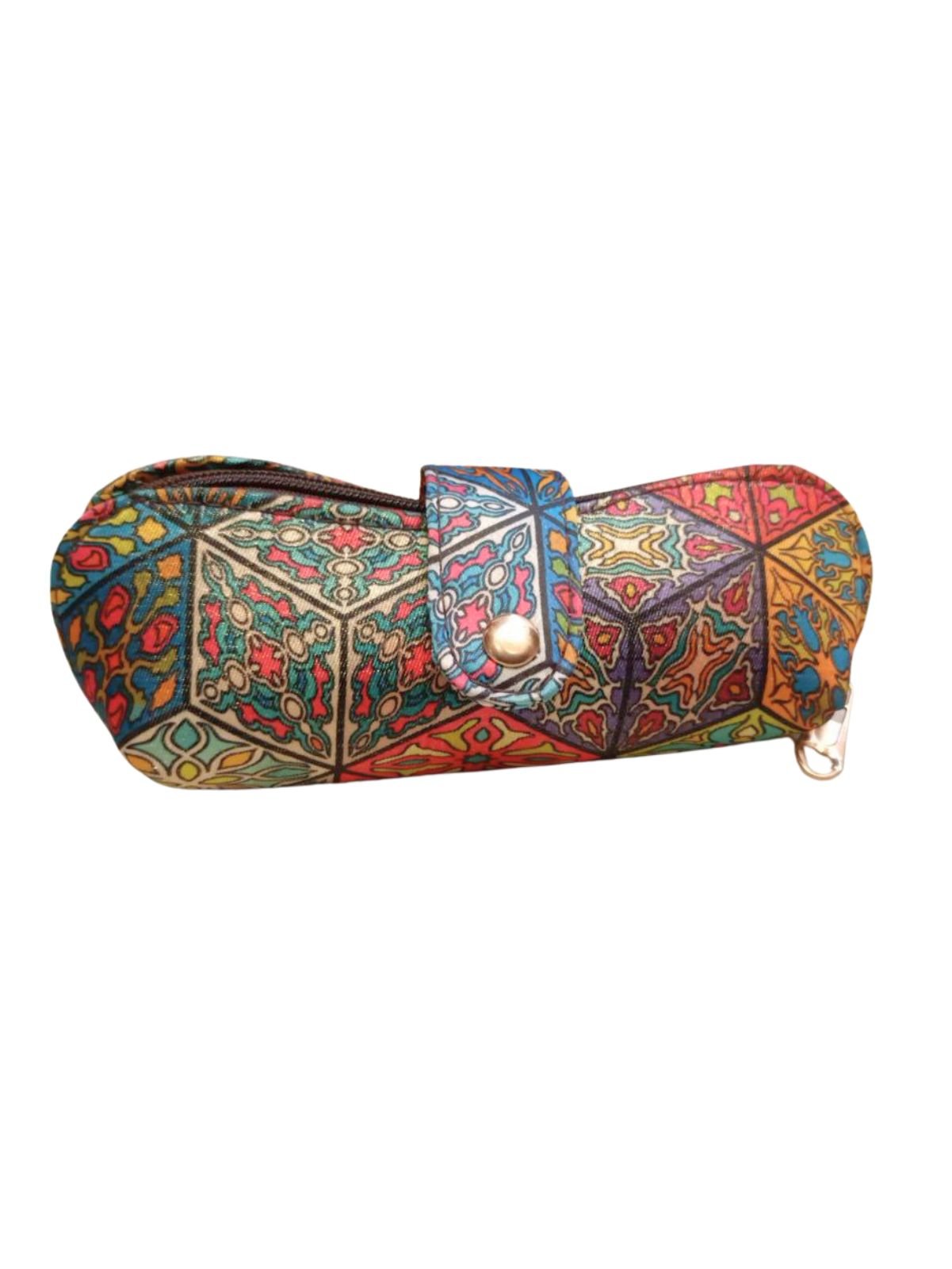 Kaleidoscope  Printed Specs Pouch