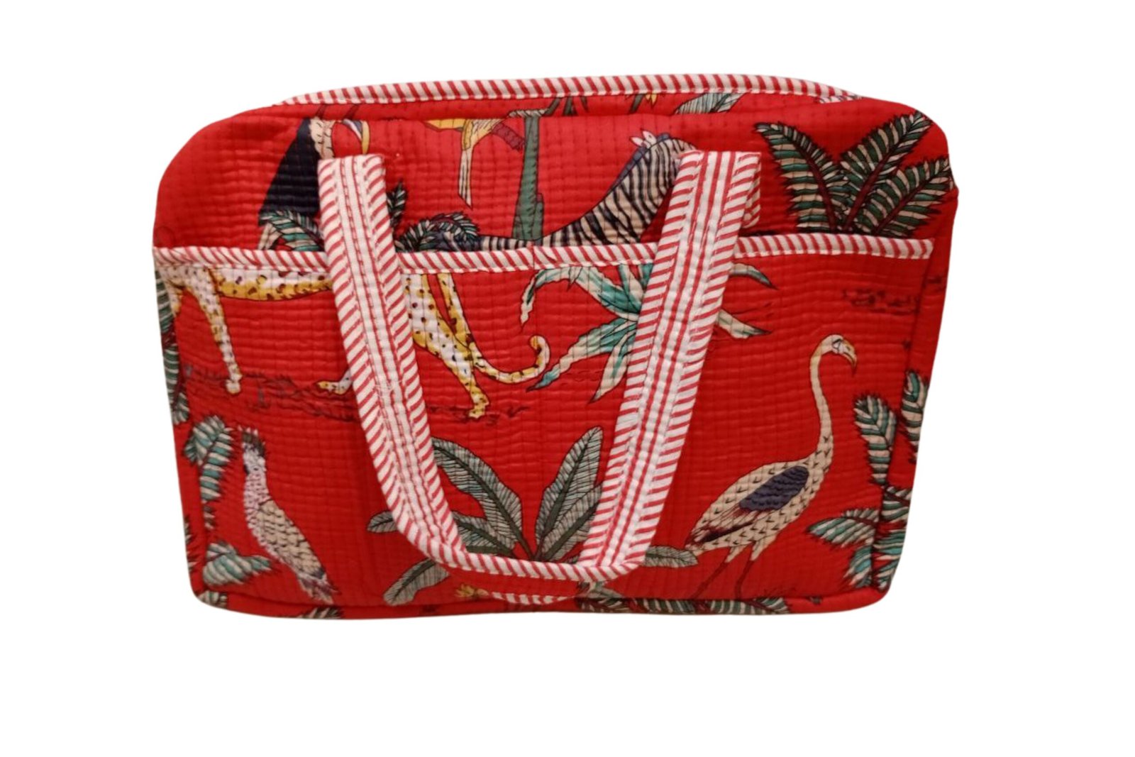 Jungle Hand Printed Laptop Bag