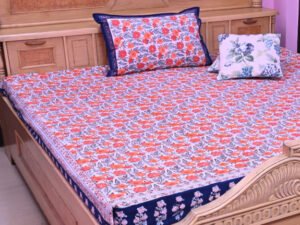 Gulaab Bedsheet with 2 pillow covers set