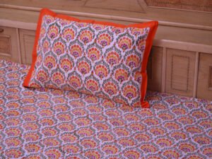Sunshine Flower Bedsheet with 2 pillow covers set