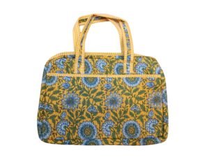 Sunflower Hand Printed Laptop Bag