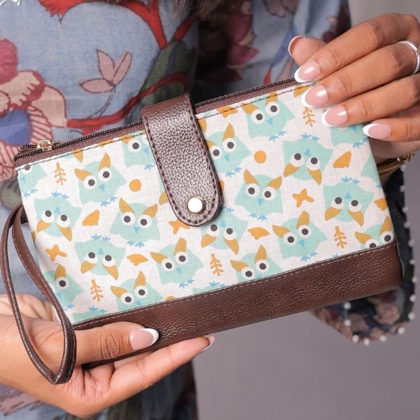 Hand Printed Utility Pouch