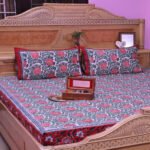Gulmohar Bedsheet with 2 pillow covers set