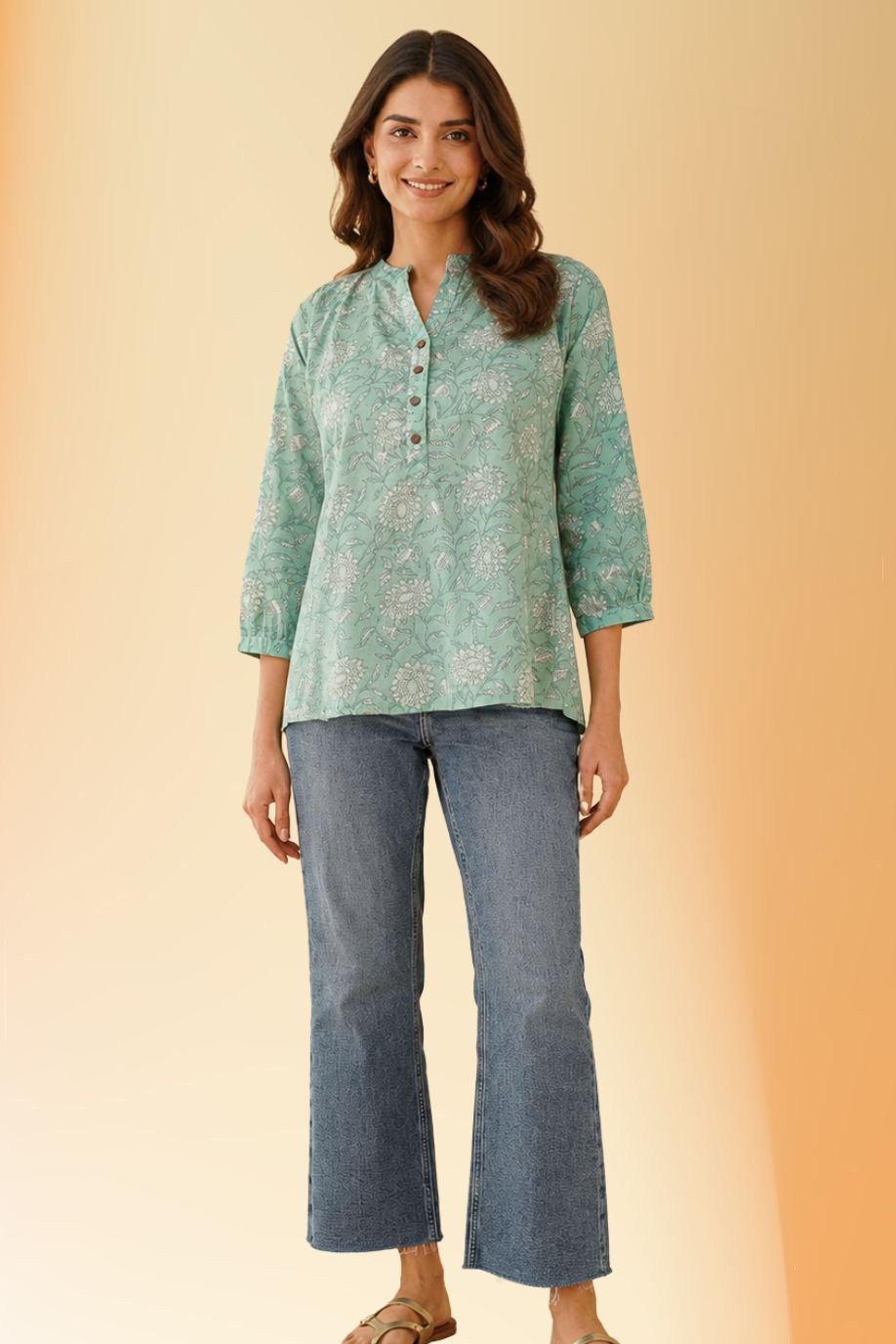 MEHAK PRINTED TOP