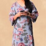 NAYAAB PRINTED A-LINE KURTA
