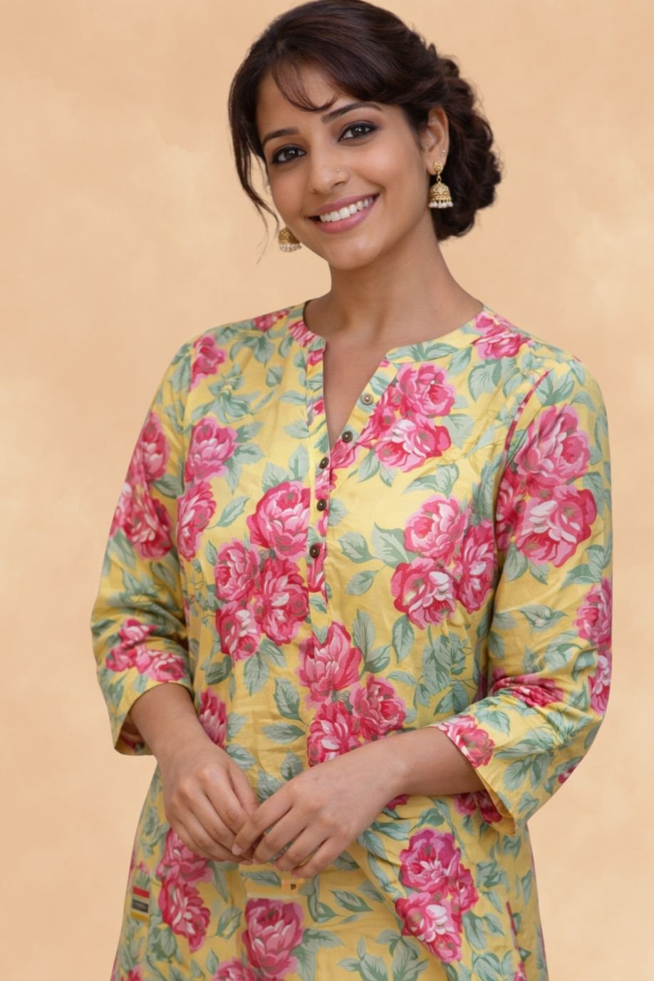 BASANT PRINTED KURTA