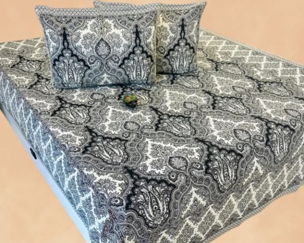 Miraj Bedsheet with 2 pillow covers set
