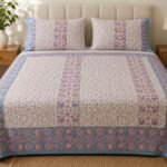 Kamal Bedsheet with 2 pillow covers set