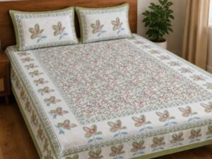 Lakeer Bedsheet with 2 pillow covers set